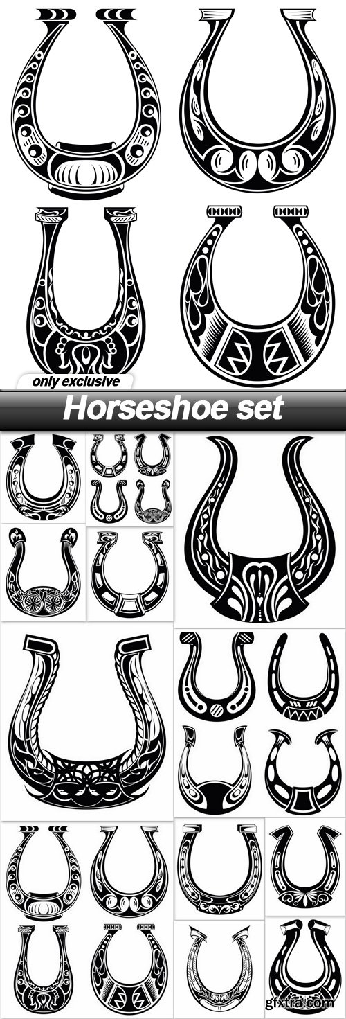 Horseshoe set - 12 EPS