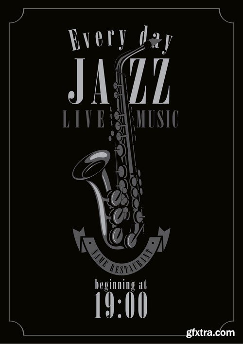 Jazz Festival Posters - 10x EPS