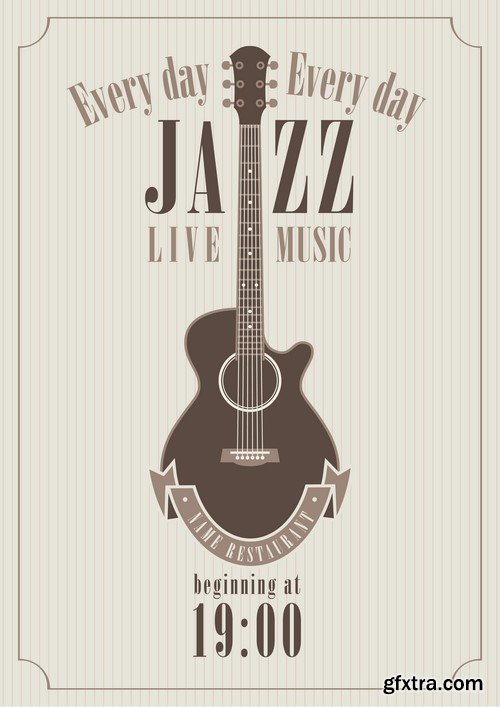 Jazz Festival Posters - 10x EPS