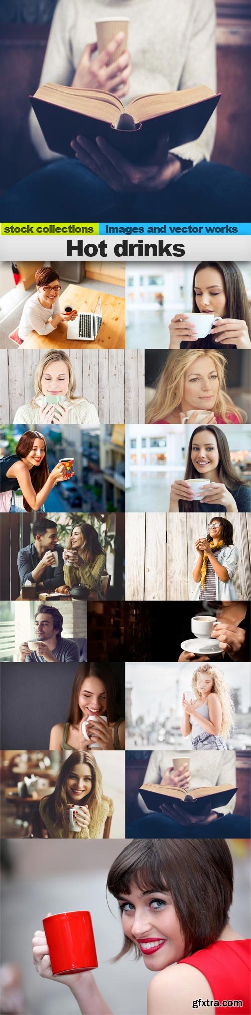 Hot drinks, 15 x UHQ JPEG