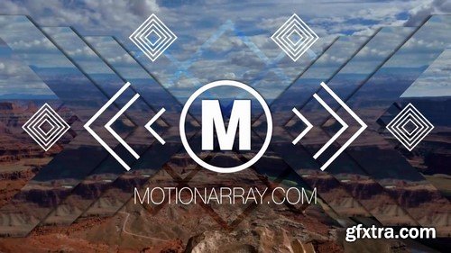 Motion Array - Geometry Logo Opener After Effects Template