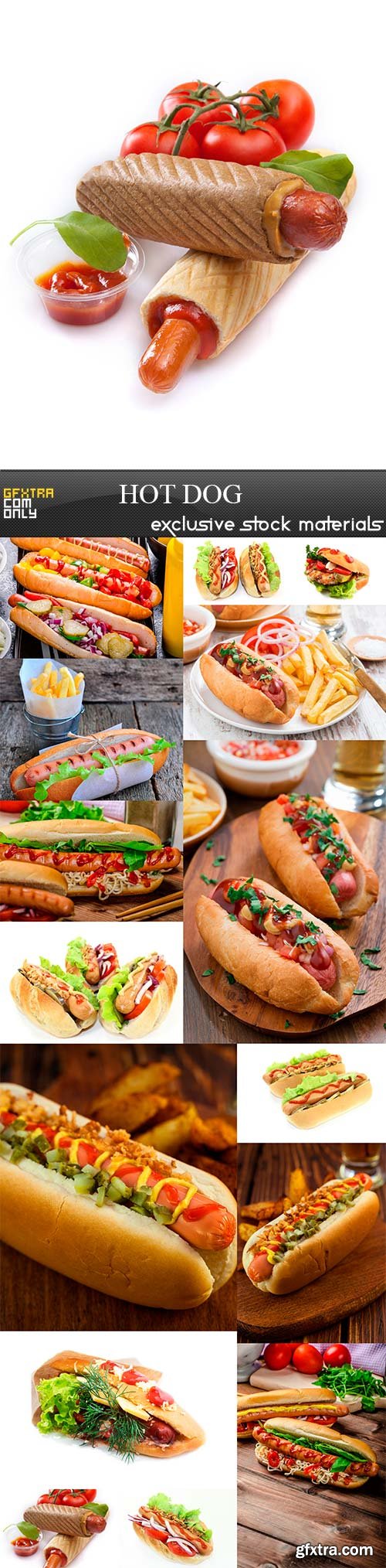 Hot dog,15 x UHQ JPEG