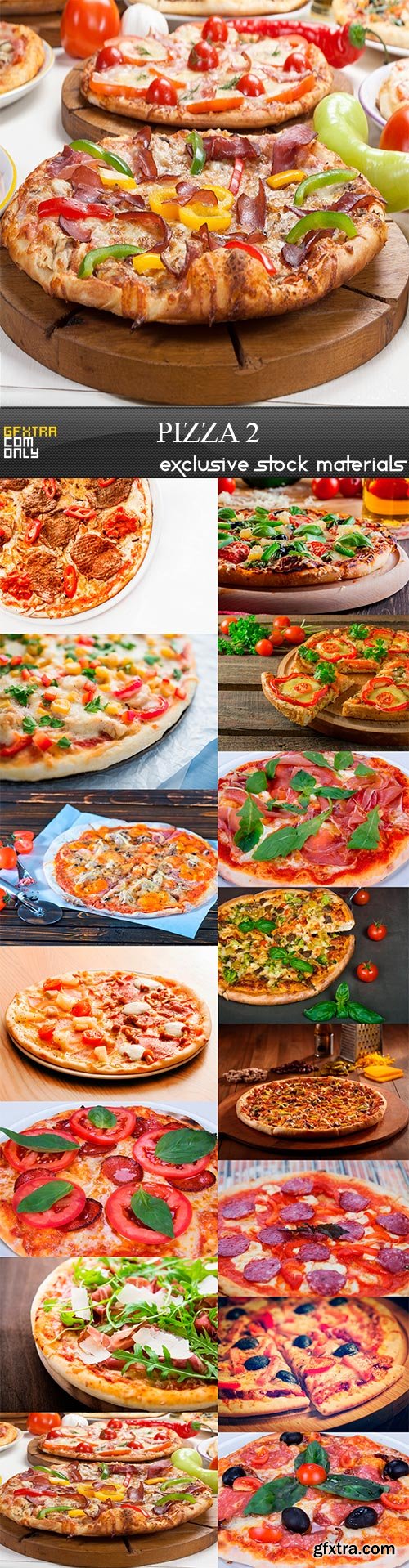 Pizza 2, 15 x UHQ JPEG