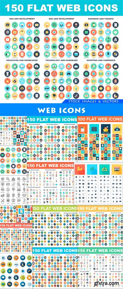 Web Icons 18X EPS