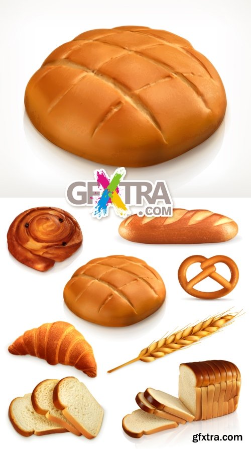 Bread & Bakery Vector