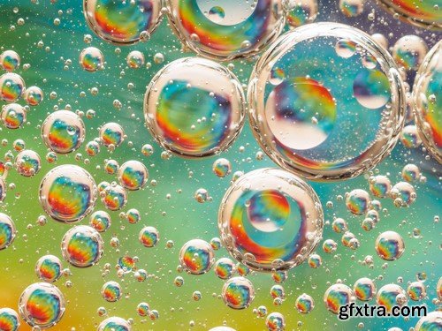 Water And Soap Bubbles - 15x JPEGs