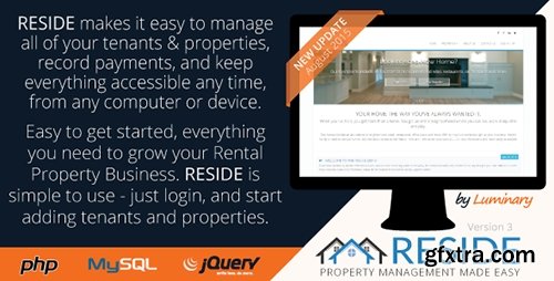 CodeCanyon - Reside Rental Property Management v3 - 5263078