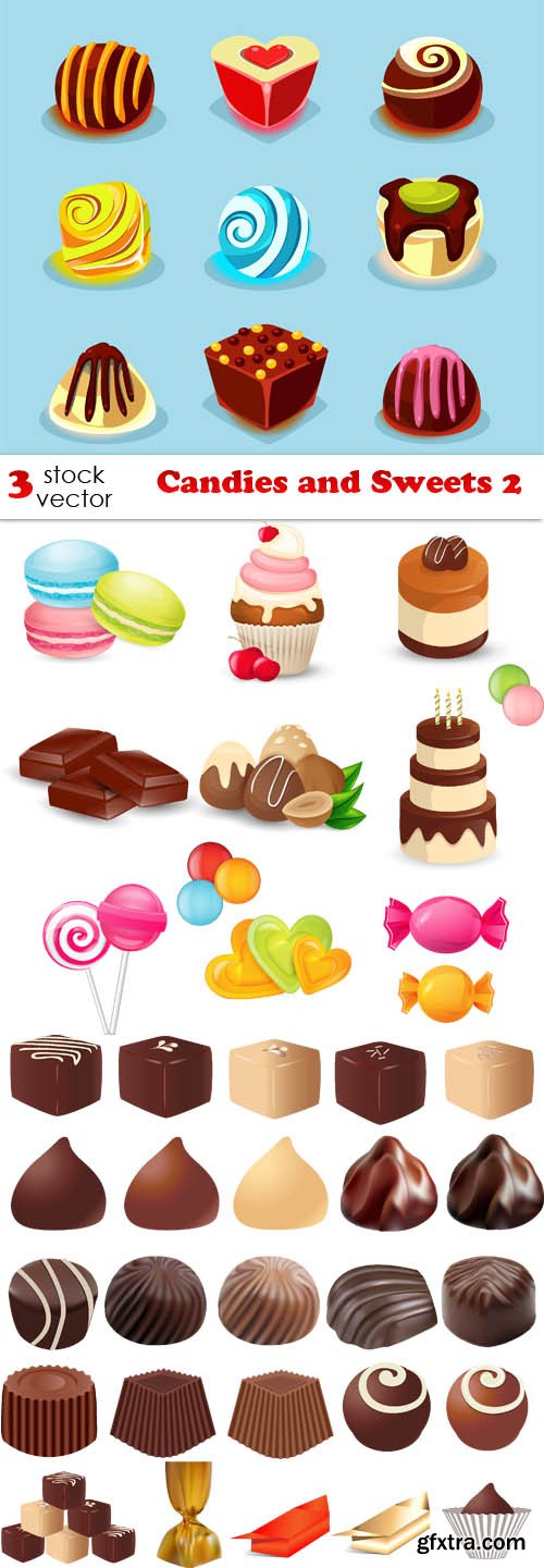 Vectors - Candies and Sweets 2