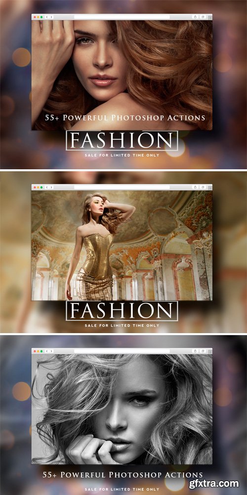 CM 436624 - Fashion Pro Photoshop Actions Bundle