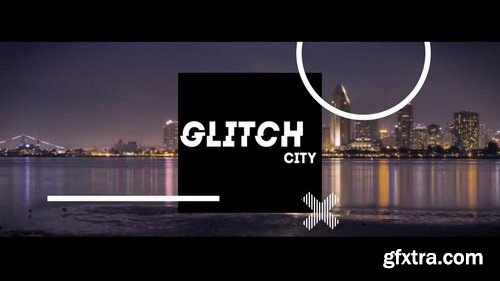 Motion Array - Glitch City Logo Opener After Effects Template