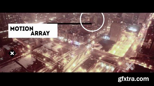 Motion Array - Glitch City Logo Opener After Effects Template