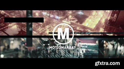 Motion Array - Glitch City Logo Opener After Effects Template