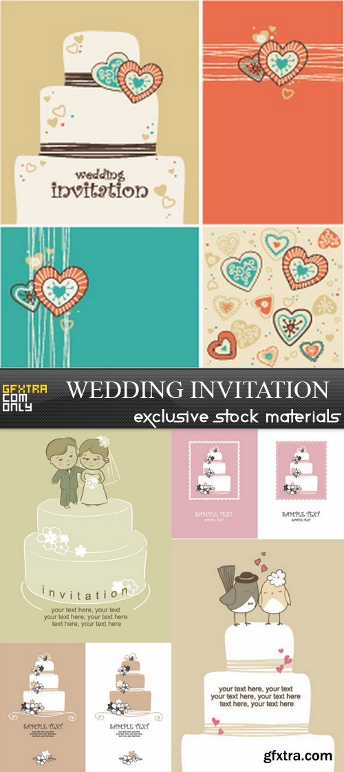 Wedding Invitation - 5 EPS