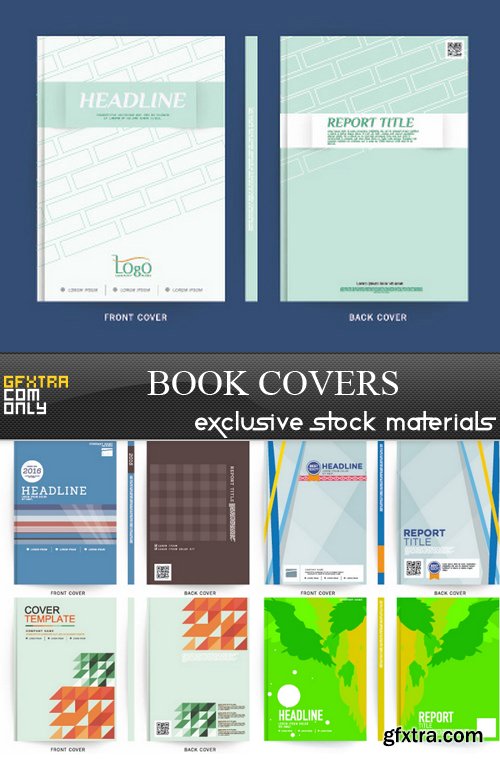 Book Covers - 5 EPS