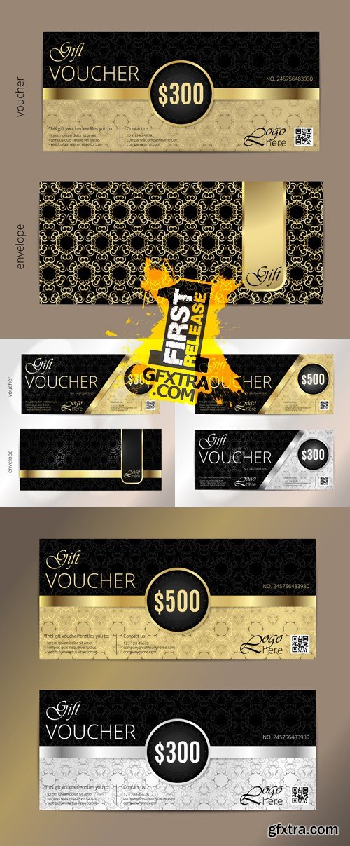 Gift Vouchers Vector