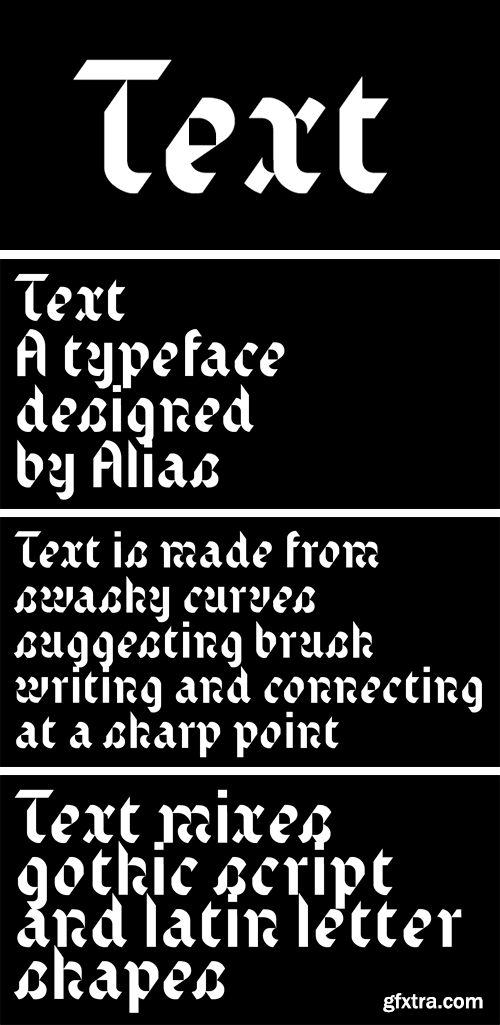 Text Font Family