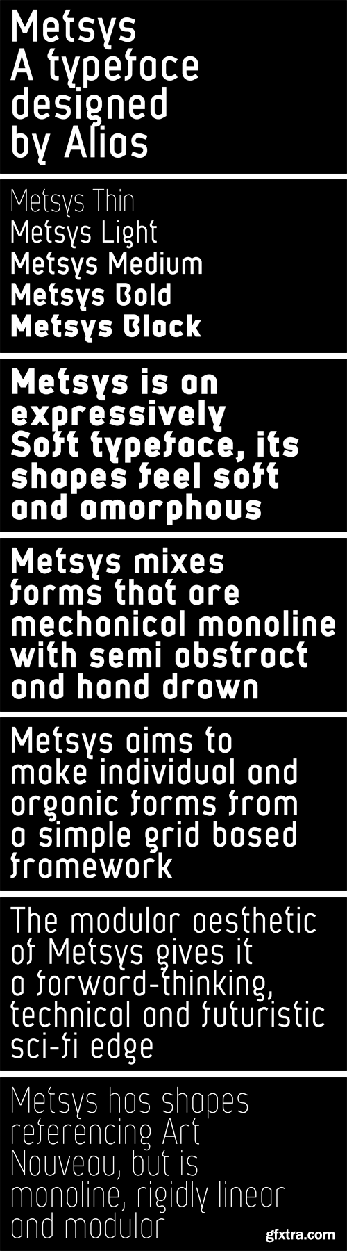 Metsys Font Family