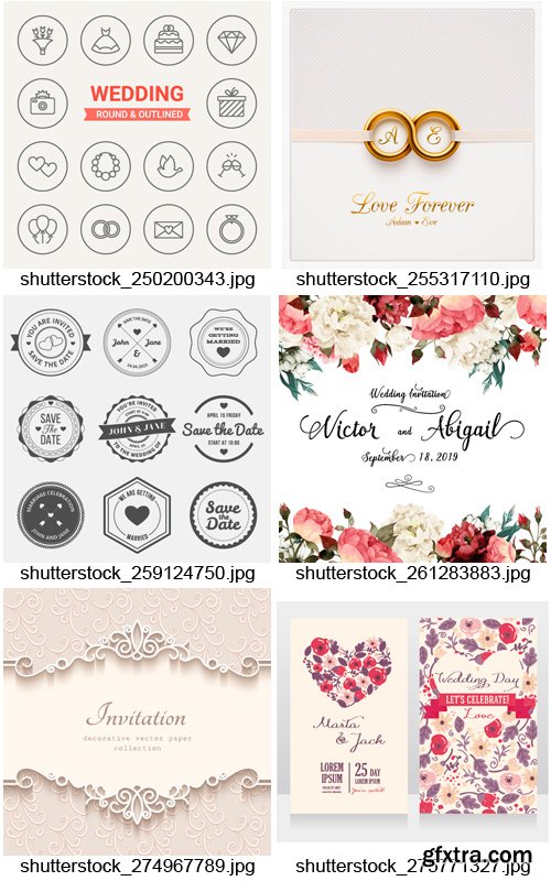 Amazing SS - Wedding Invitation & Elements 3, 25xEPS