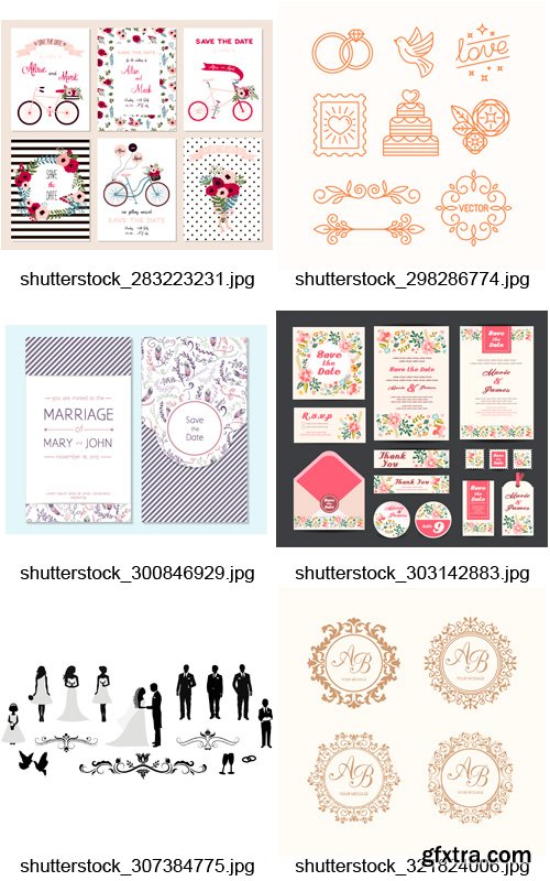 Amazing SS - Wedding Invitation & Elements 3, 25xEPS