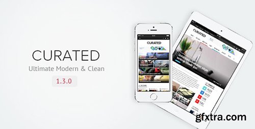 ThemeForest - Curated v1.3.0 - Ultimate Modern Magazine Theme - 7282835