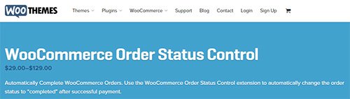 WooThemes - WooCommerce Order Status Control v1.5.0