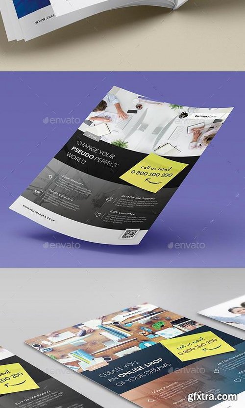 Graphicriver Corporate Flyer - 6 Multipurpose Business Templates vol 23 14125099