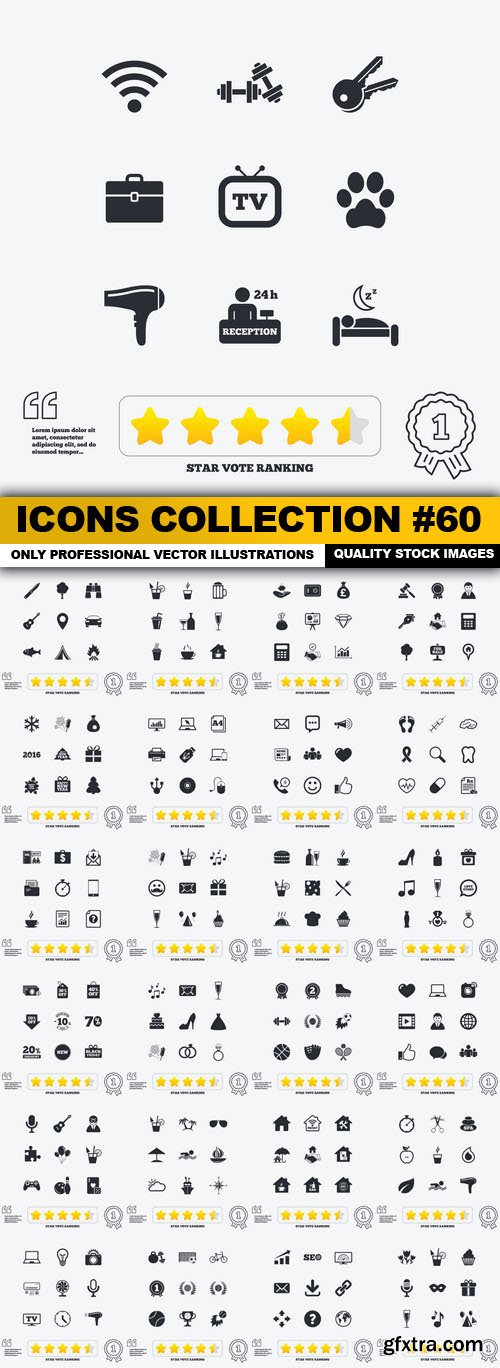 Icons Collection #60 - 25 Vector