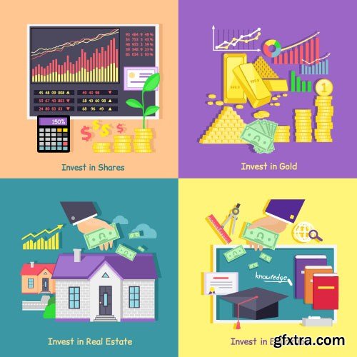 Flat Vector Design 27 - 25xEPS