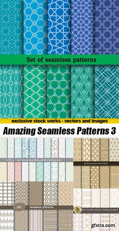 Amazing Seamless Patterns 3 - 13xEPS