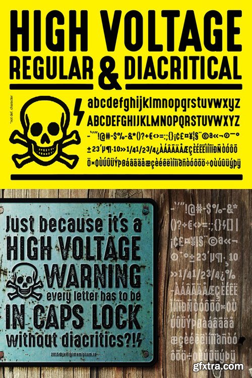 High Voltage Font