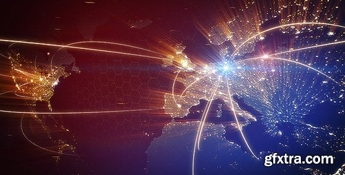 Videohive - 3426970 - World Map Animation