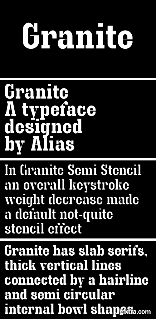 Granite Font Family