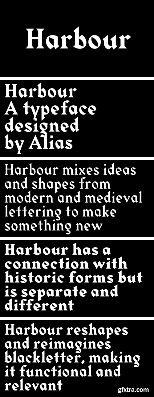 Harbour Font Family