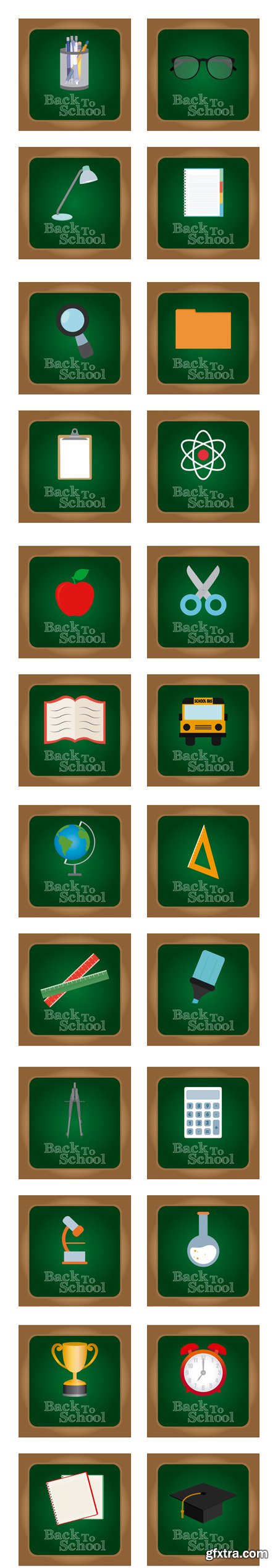 Back to school - Vectors A000004