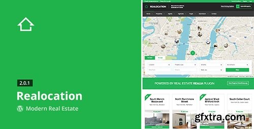 ThemeForest - Realocation v2.1.1 - Modern Real Estate WordPress Theme - 7605274