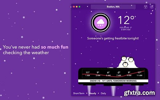 CARROT Weather 1.1.1 (Mac OS X)