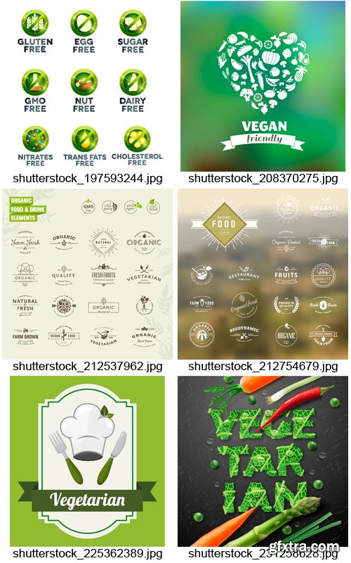 Amazing SS - Vegan & Organic Food, 25xEPS