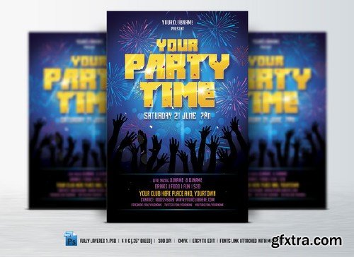 CM - Party Time Flyer 507221