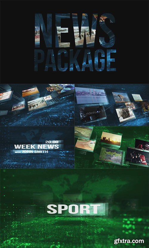 Videohive - 11392588 - News Package