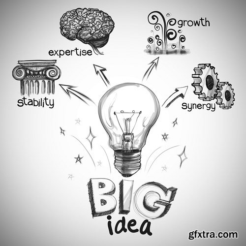 Business Strategy and Idea - 25x UHQ JPEG