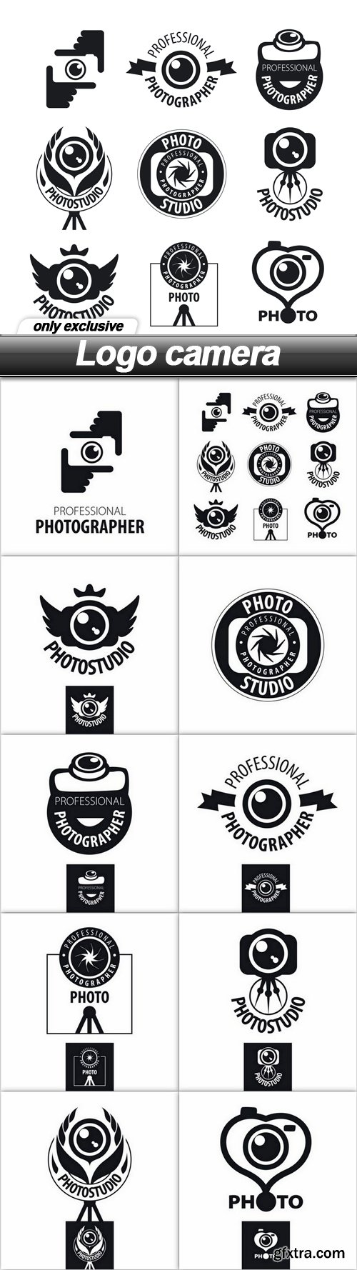 Logo camera - 10 EPS