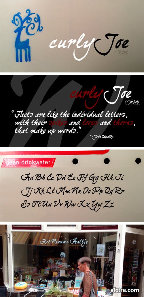 curlyJoe Font