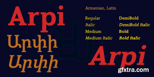 GHEA Arpi Font Family