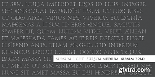 Sursum Font Family