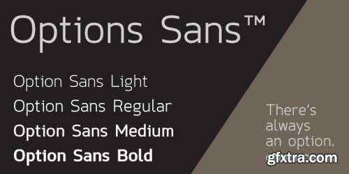 Option Sans Font Family