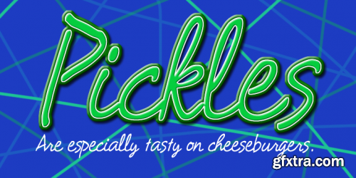 Robs Pickles Font