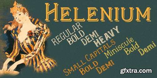 Helenium Font Family