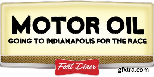 Motor Oil Font