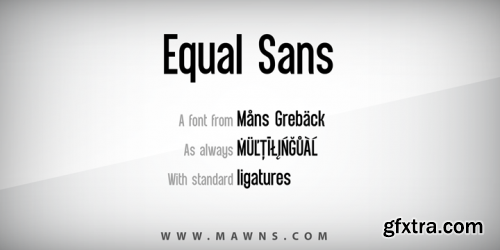 Equal Sans Font