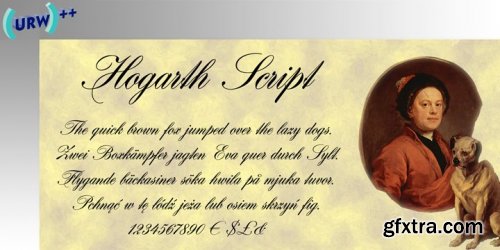 Hogarth Script Font